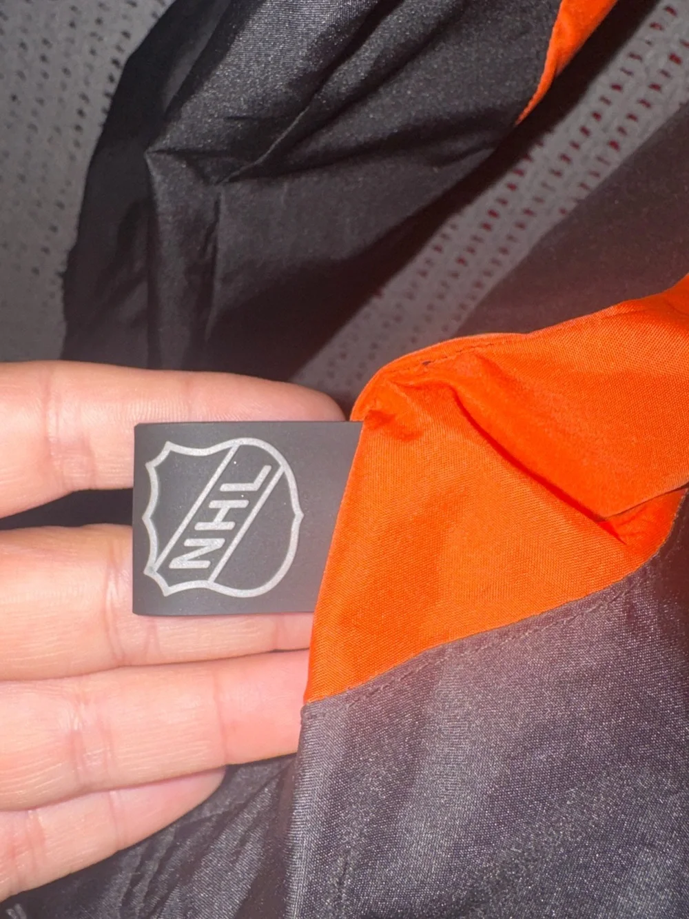 Vintage NHL Center Ice Authentic CCM Black Philadelphia Flyers Windbreaker XL